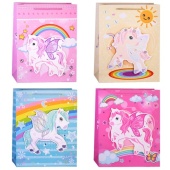Пакет подарочный "Единорожка" (26*32*12см.)   00-3636 / 433600