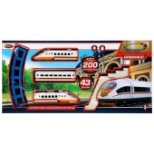 Железная дорога 200см, на бат. в кор. ТМ "ИГРАЕМ ВМЕСТЕ" 1609B200-R