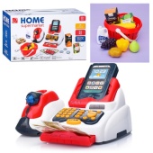 Игровой набор "Касса" (с набором продуктов) (24 предмета) в коробке  668-120 / 418566
