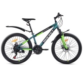 Велосипед 24" Rocket Aries 2.0 , цвет зеленый, размер 13"    24SD.ARIES2.13GN.25 / 468604