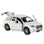 Машина металл AUDI Q7 длина 12 см, двер, багаж, инер, белый, кор. Технопарк Q7-12-WH